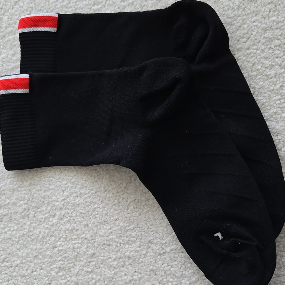 Tracksmith Speed Crew Socks Black Size Small